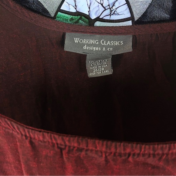 Vintage Working Classics Design & Co Tank Top 53% Acetate, 47% Rayon size 26/28 - Picture 2 of 8